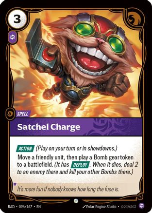 Satchel Charge (096/167) - Radiance