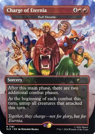 Charge of Eternia - Full Throttle (SLD-7181) - Secret Lair Drop Series