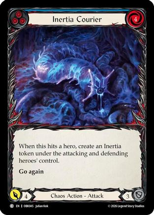 Inertia Courier (OBK045) - Outbreak Rainbow Foil