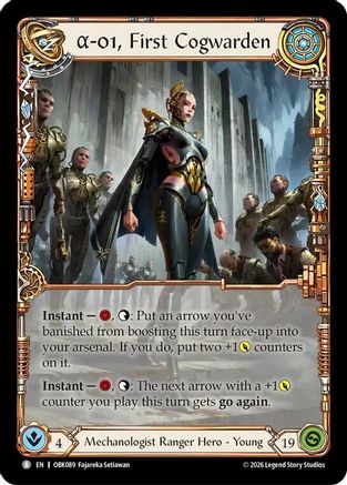 A-01, First Cogwarden (OBK089) - Outbreak