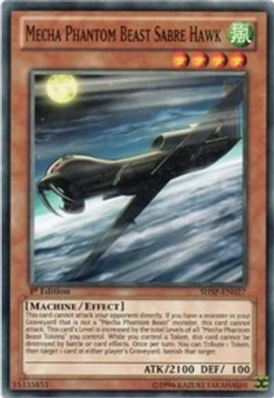 Mecha Phantom Beast Sabre Hawk [SHSP-EN027] Common