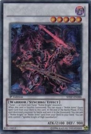 Ignoble Knight of High Laundsallyn [SHSP-EN086] Secret Rare