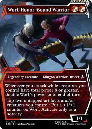 Worf, Honor-Bound Warrior (Showcase) (0435) (TRK-435) - Star Trek