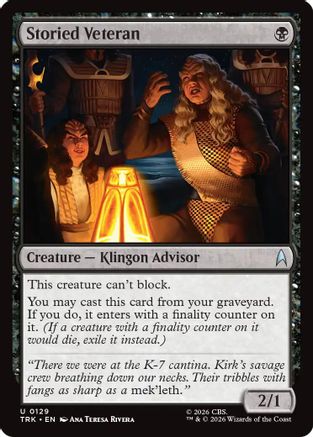 Storied Veteran (TRK-129) - Star Trek