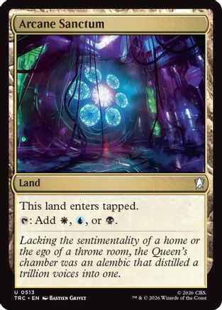 Arcane Sanctum (Surge Foil) (TRC-513) - Commander: Star Trek Foil