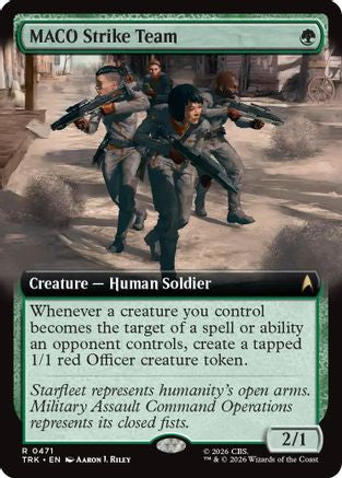 MACO Strike Team (Extended Art) (TRK-471) - Star Trek
