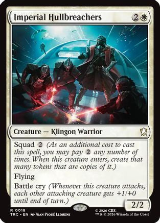 Imperial Hullbreachers (Surge Foil) (TRC-018) - Commander: Star Trek Foil