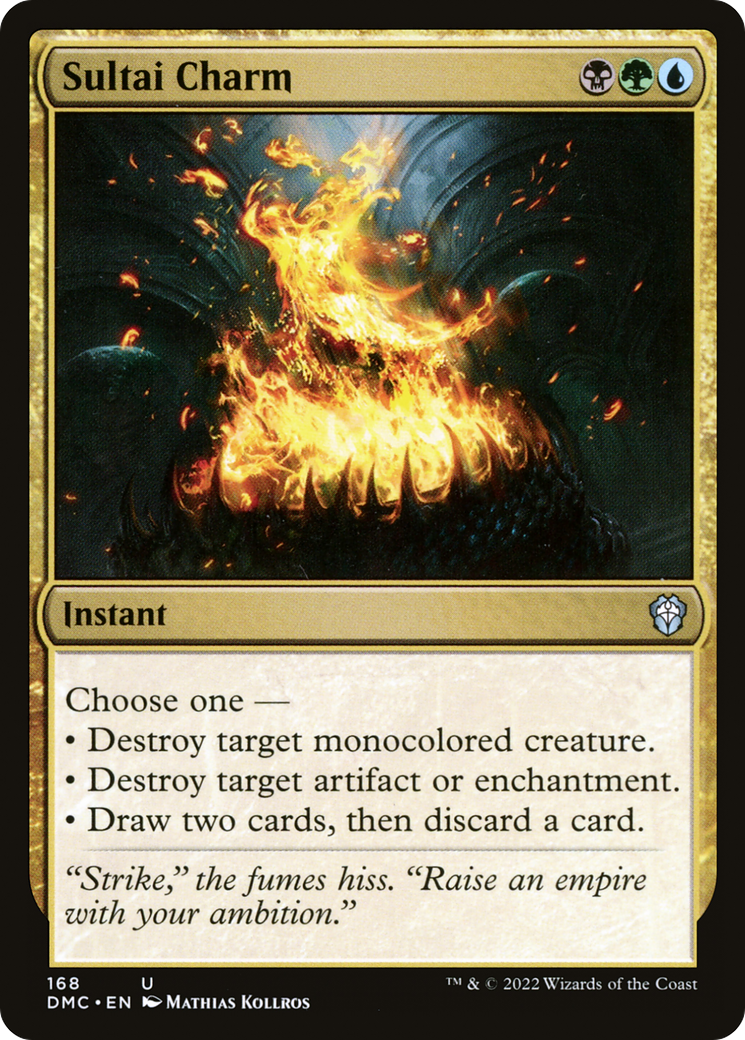 Sultai Charm [Dominaria United Commander]