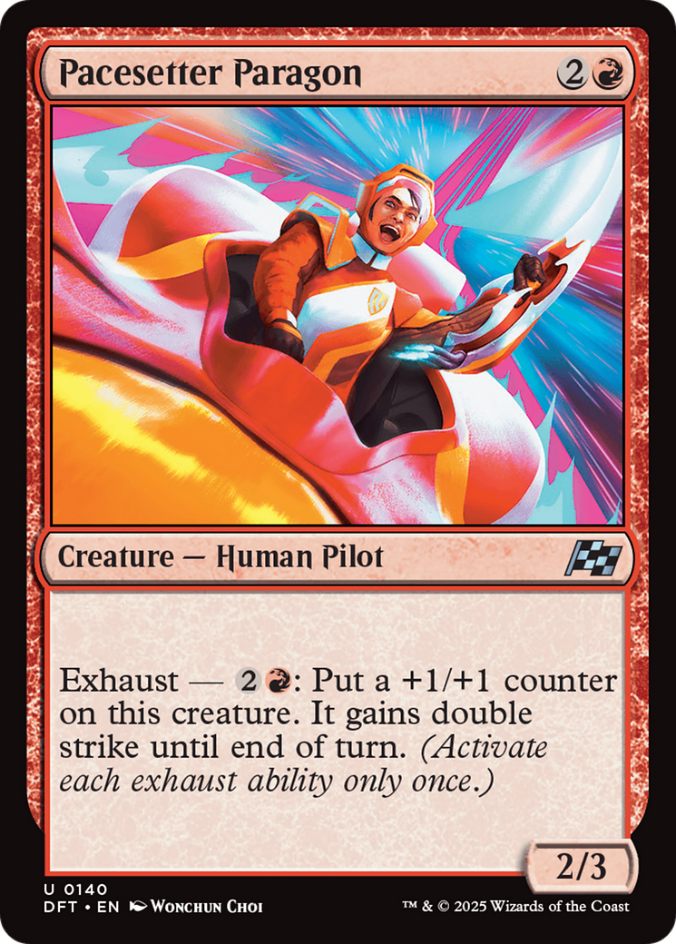 Pacesetter Paragon (-140) - Aetherdrift Foil