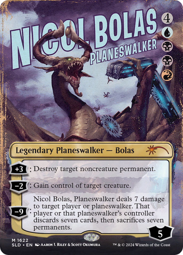 Nicol Bolas, Planeswalker (Rainbow Foil) [Secret Lair Drop Series]
