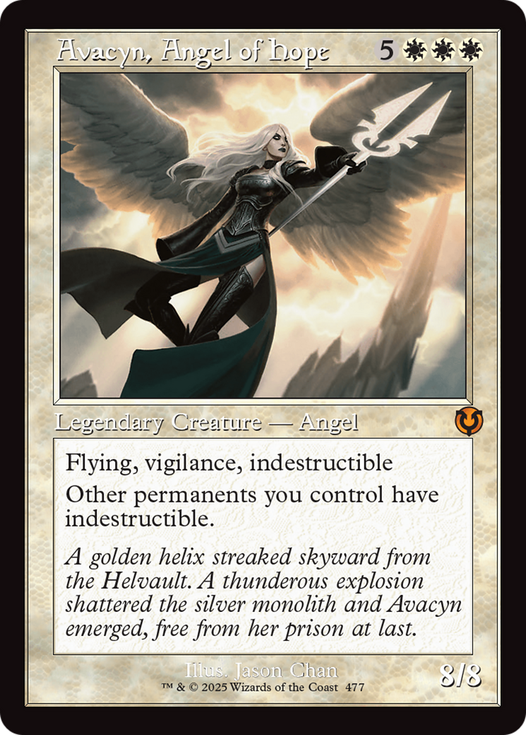 Avacyn, Angel of Hope (Showcase) (-482) - Innistrad Remastered