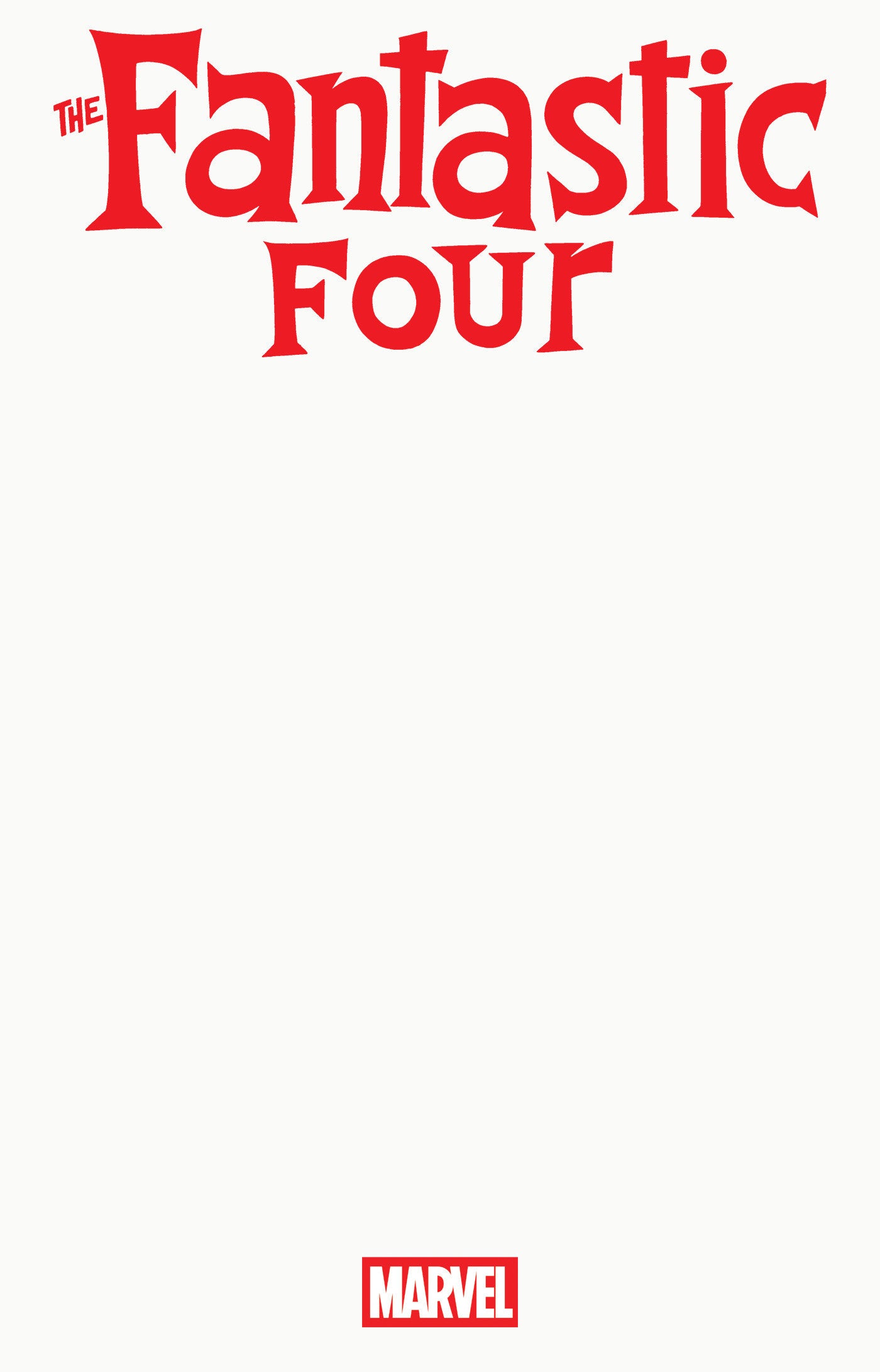 Fantastic Four #5 Facsimile Edition Blank Variant