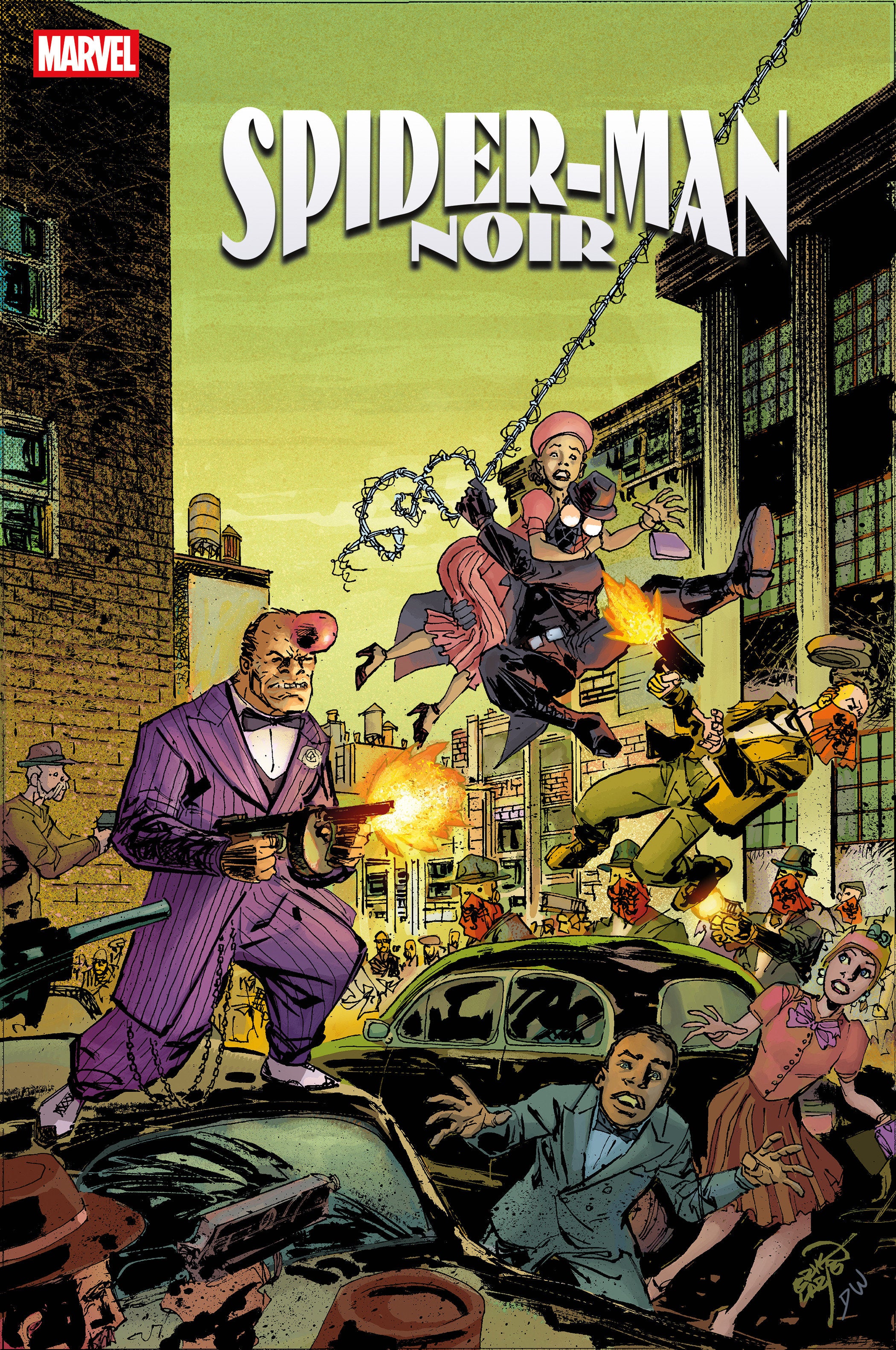 Spider-Man Noir #2 Erik Larsen Variant