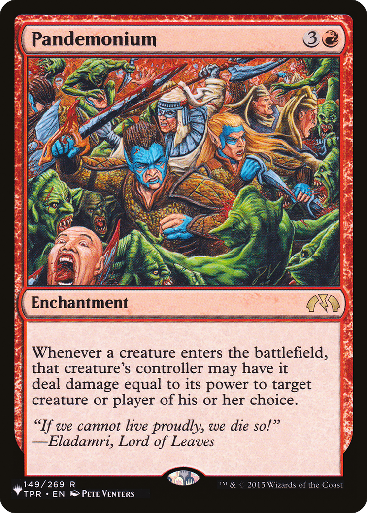 Pandemonium (TPR) [The List Reprints]