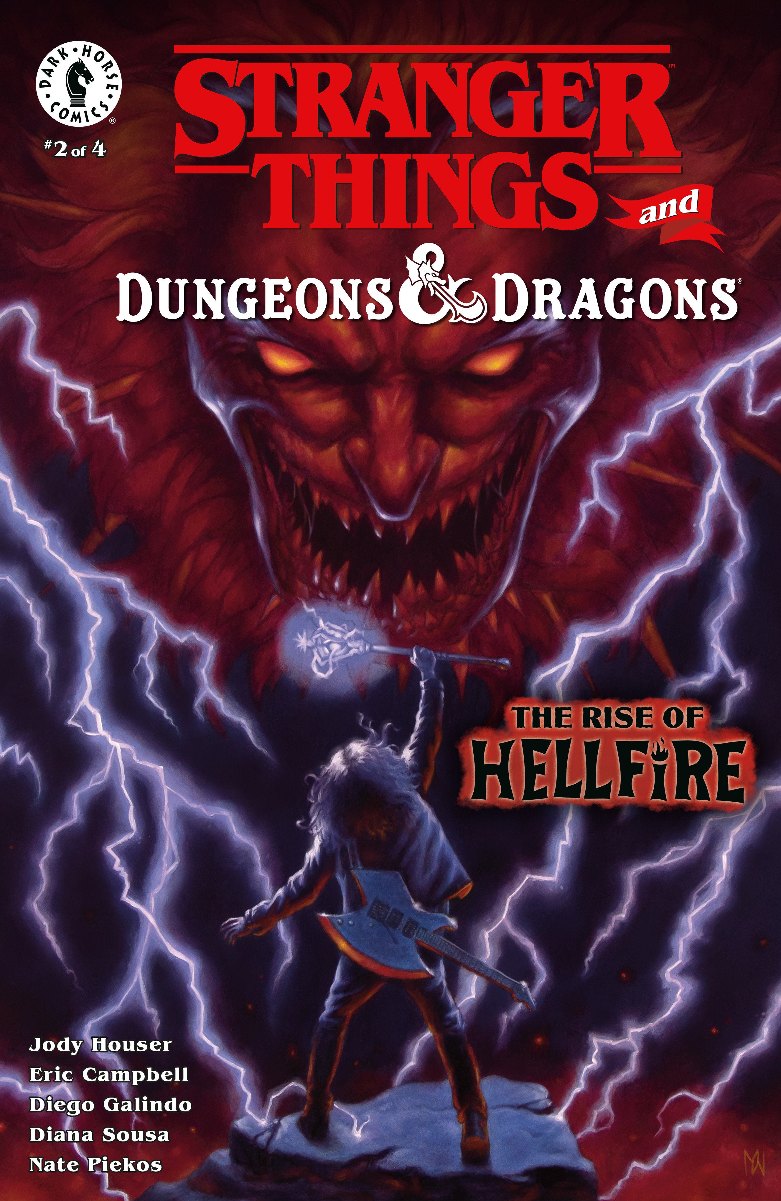 Stranger Things And Dungeons & Dragons: The Rise Of Hellfire #2 (Cover A) (Myles Wohl)