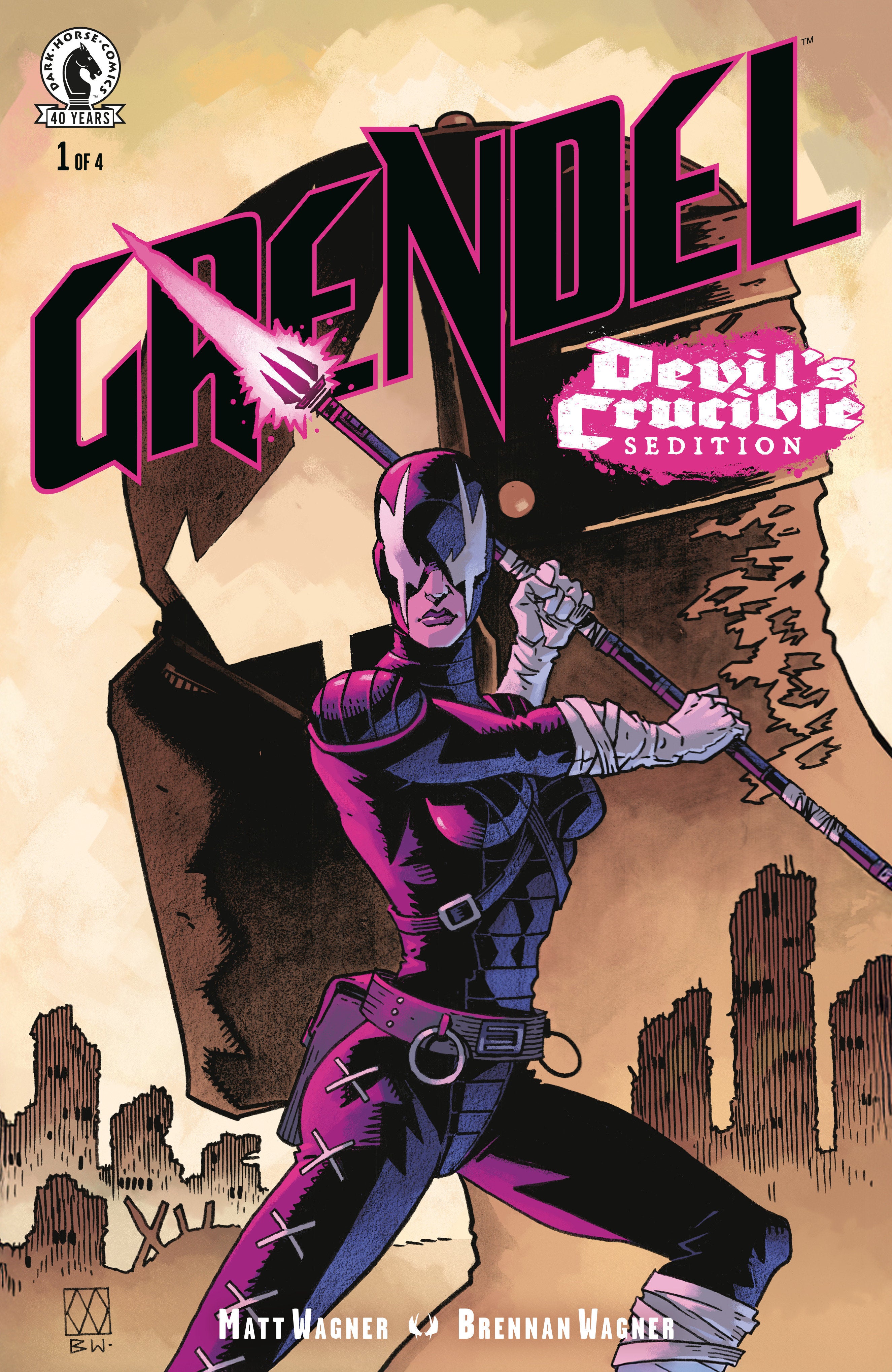 Grendel: Devil's Crucible  Sedition #1 (Cover A) (Matt Wagner)