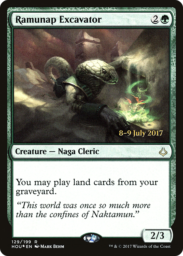 Ramunap Excavator [Hour of Devastation Prerelease Promos]