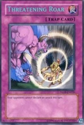 Threatening Roar (Blue) [DL09-EN020] Rare