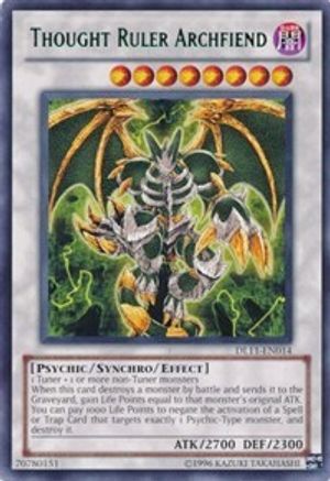 Thought Ruler Archfiend (Red) [DL11-EN014] Rare