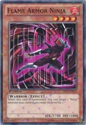 Flame Armor Ninja [SP13-EN015] Starfoil Rare