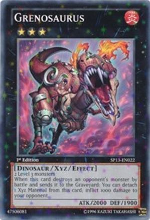 Grenosaurus [SP13-EN022] Starfoil Rare