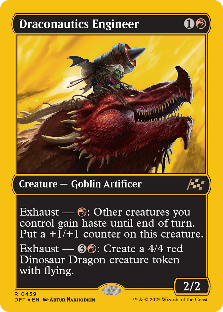 Draconautics Engineer (First-Place Foil) (-459) - Aetherdrift