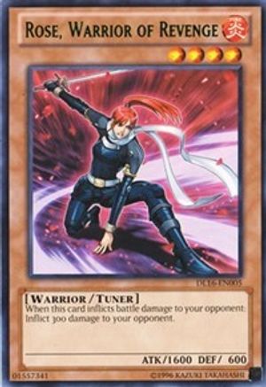 Rose, Warrior of Revenge (Green) [DL16-EN005] Rare