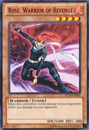 Rose, Warrior of Revenge (Red) [DL16-EN005] Rare