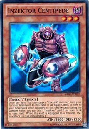 Inzektor Centipede [AP01-EN007] Super Rare