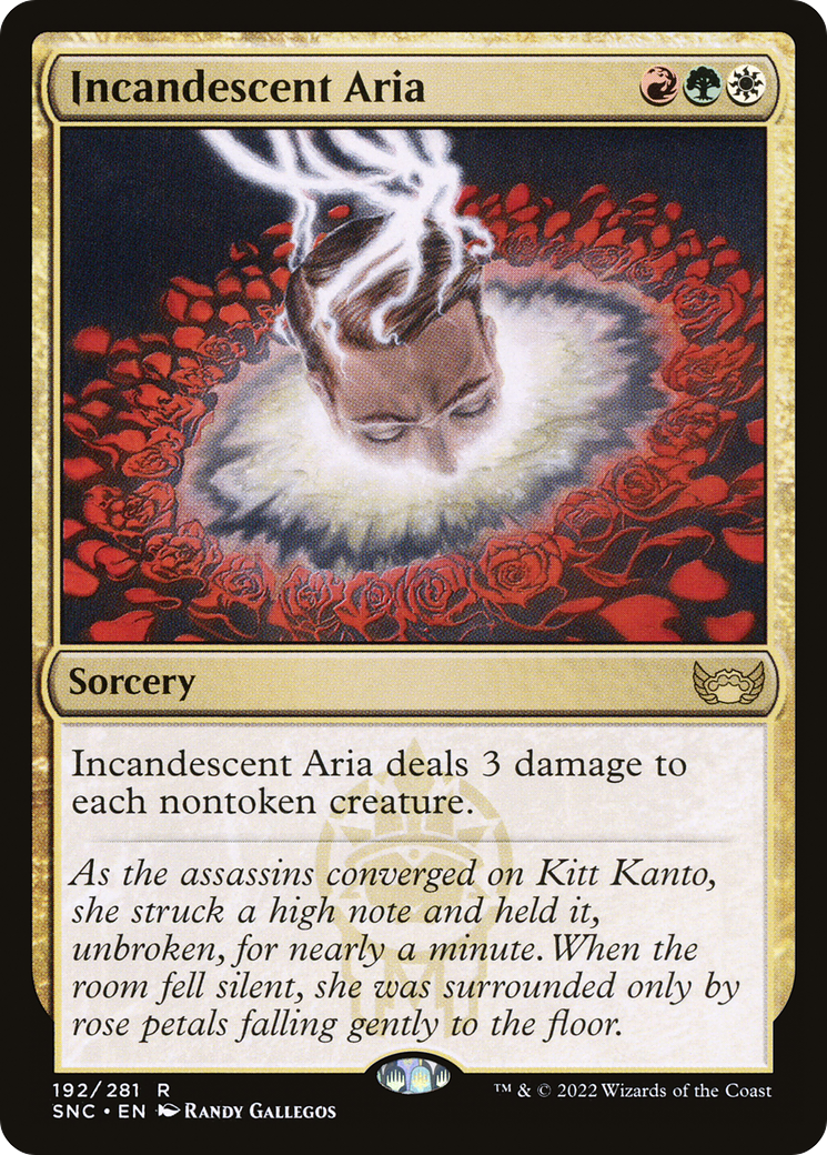 Incandescent Aria [Streets of New Capenna]