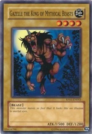 Gazelle the King of Mythical Beasts [RP01-EN043] Common