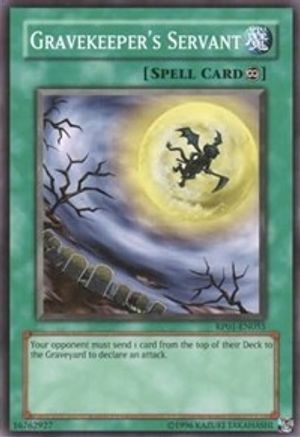 Gravekeeper's Servant [RP01-EN055] Common