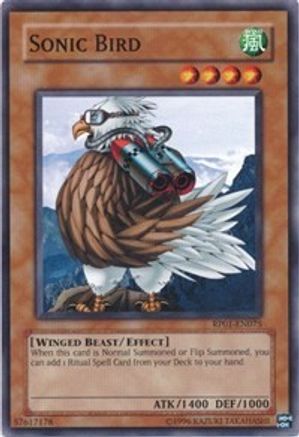 Sonic Bird [RP01-EN075] Common