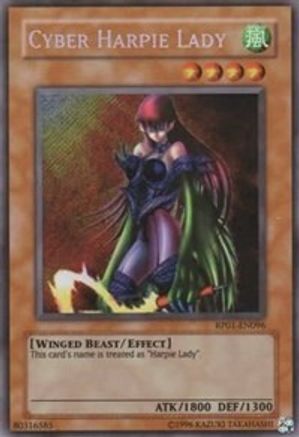 Cyber Harpie Lady [RP01-EN096] Secret Rare