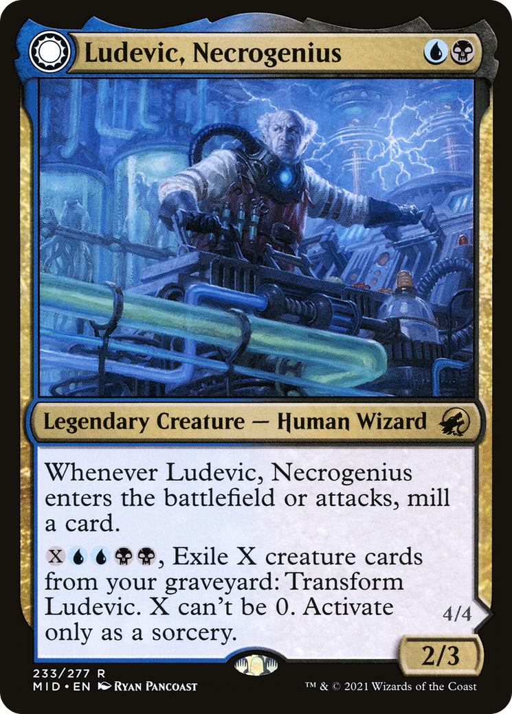 Ludevic, Necrogenius // Olag, Ludevic's Hubris [Innistrad: Midnight Hunt]
