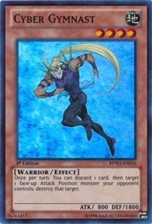 Cyber Gymnast [BPW2-EN016] Super Rare