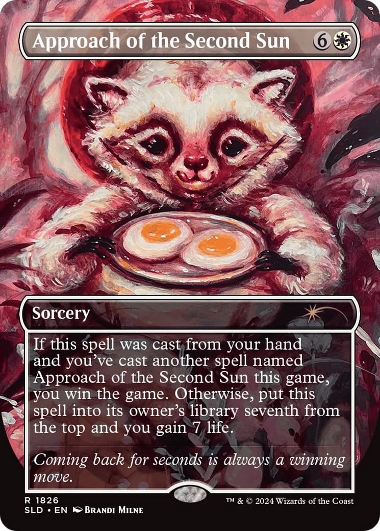 Approach of the Second Sun (Rainbow Foil) (-1826) - Secret Lair Drop Series Foil