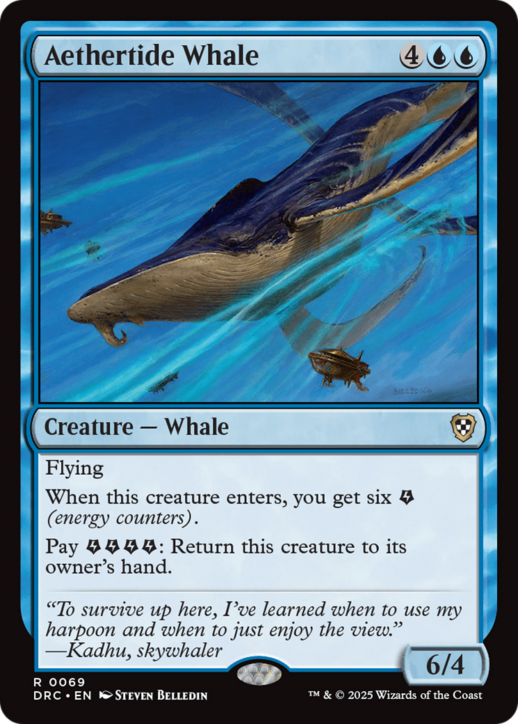 Aethertide Whale (-069) - Commander: Aetherdrift