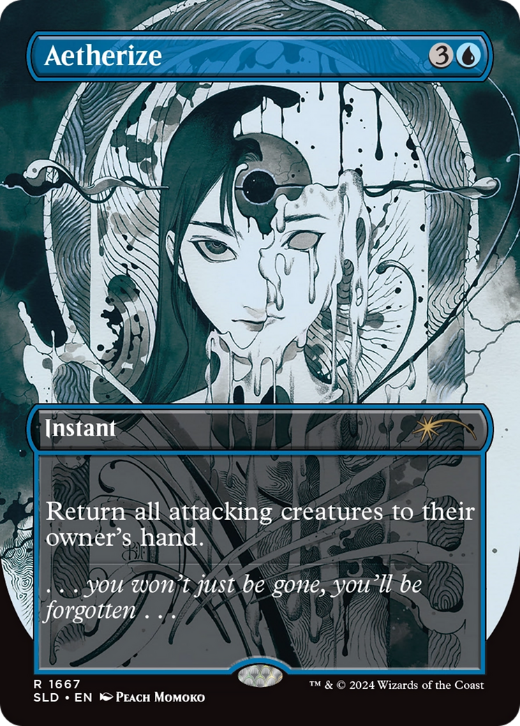 Aetherize (SLD-1667) - Secret Lair Drop (Borderless)