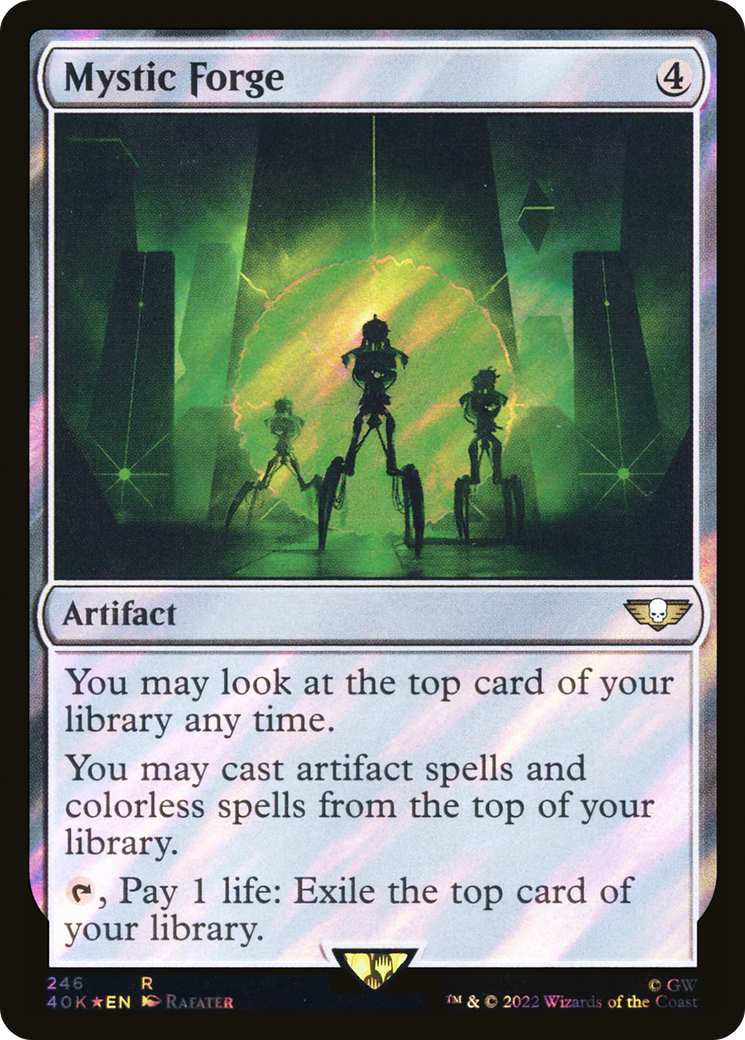 Mystic Forge (Surge Foil) [Universes Beyond: Warhammer 40,000]