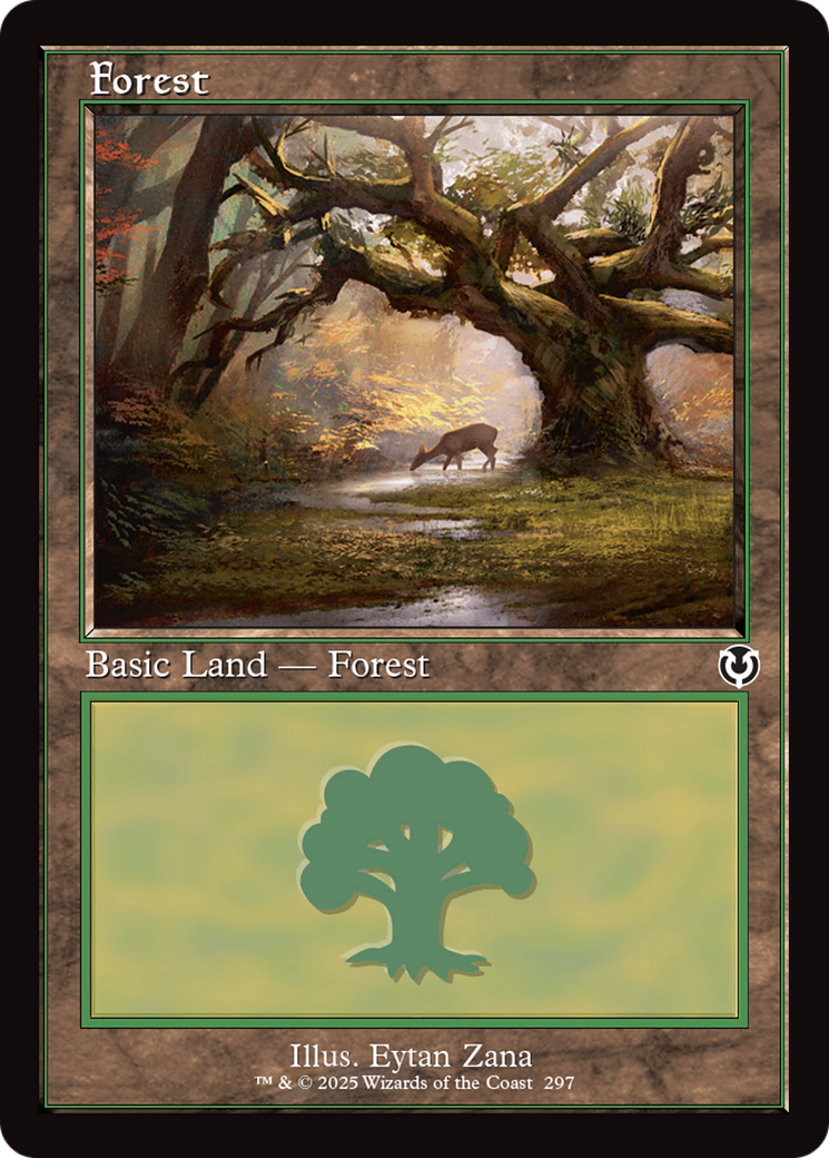 Forest (297) (Retro Frame) (-297) - Innistrad Remastered