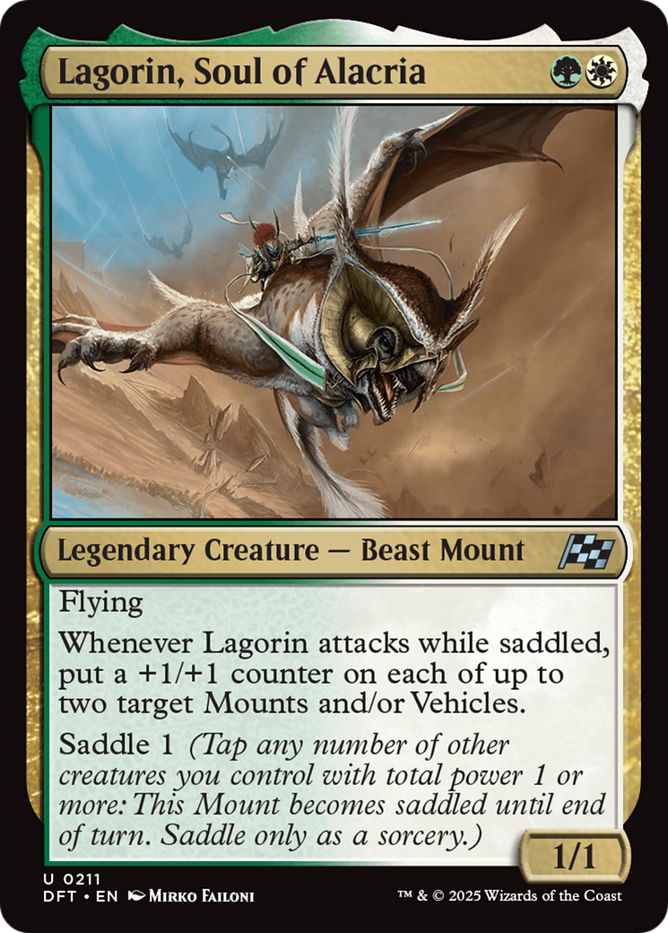 Lagorin, Soul of Alacria (-211) - Aetherdrift Foil