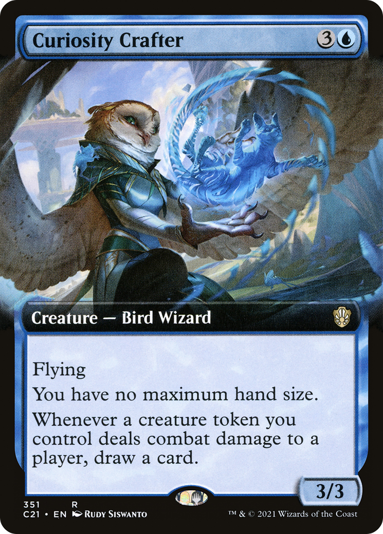 Curiosity Crafter (Extended Art) [Commander 2021]