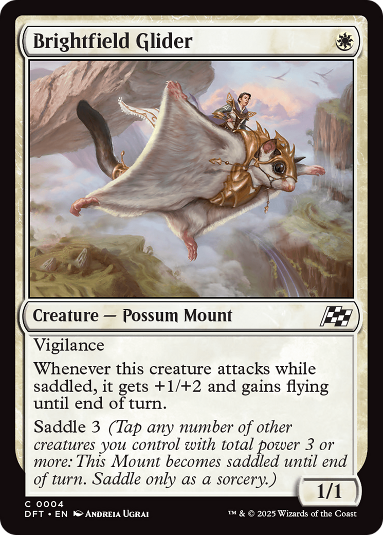 Brightfield Glider (-004) - Aetherdrift Foil