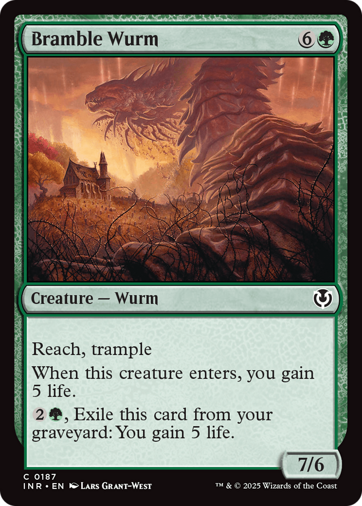 Bramble Wurm (-187) - Innistrad Remastered Foil