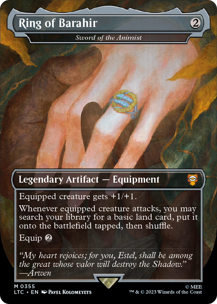 Sword of the Animist - Ring of Barahir [The Lord of the Rings: Tales of Middle-Earth Commander]