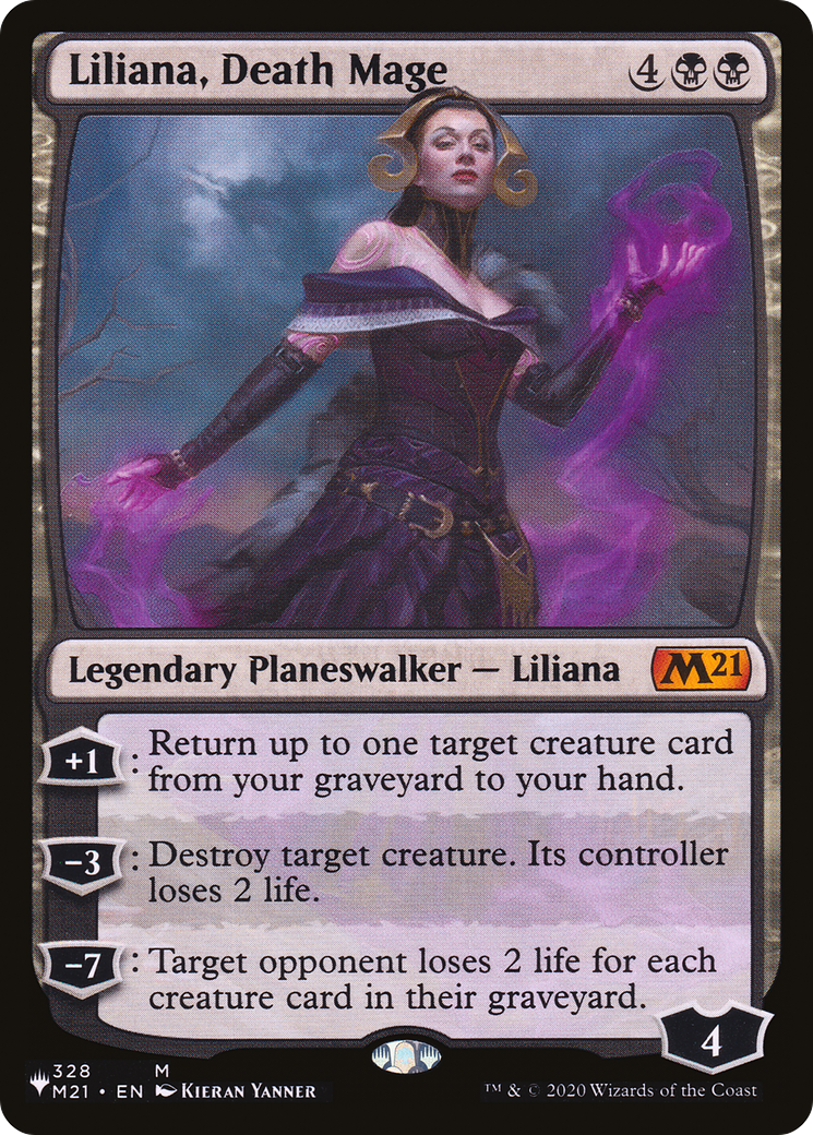 Liliana, Death Mage [The List Reprints]