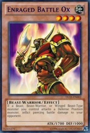 Enraged Battle Ox (Red) [DL15-EN002] Rare