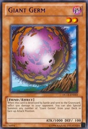 Giant Germ (Purple) [DL12-EN003] Rare