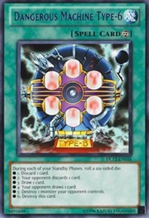 Dangerous Machine Type-6 (Purple) [DL12-EN016] Rare